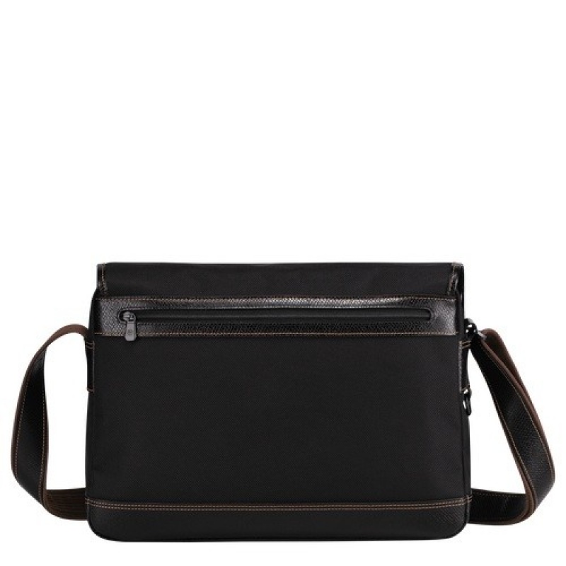 Black Longchamp Boxford L Crossbody Bag | SN-LCMP49094