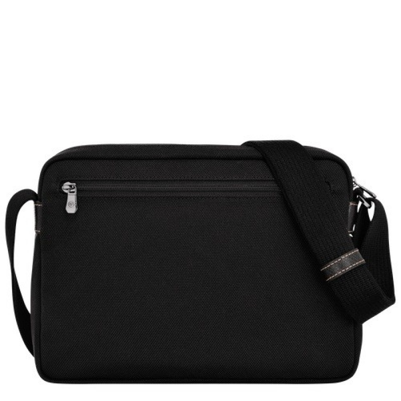 Black Longchamp Boxford M Camera Bag | SN-LCMP49091