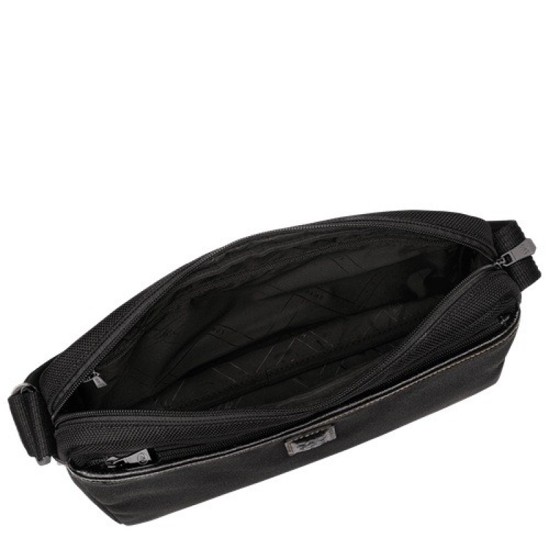 Black Longchamp Boxford M Camera Bag | SN-LCMP49091