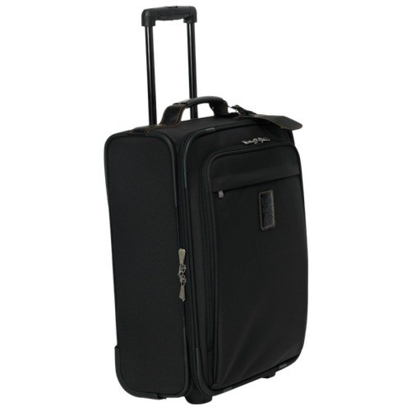 Black Longchamp Boxford S Suitcase | SN-LCMP49380