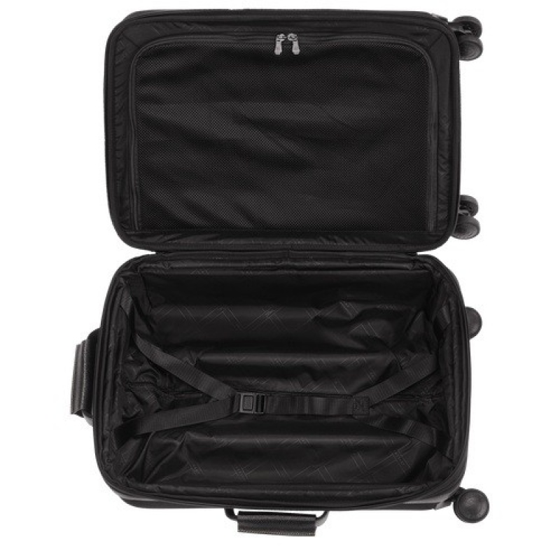 Black Longchamp Boxford S Suitcase | SN-LCMP49386