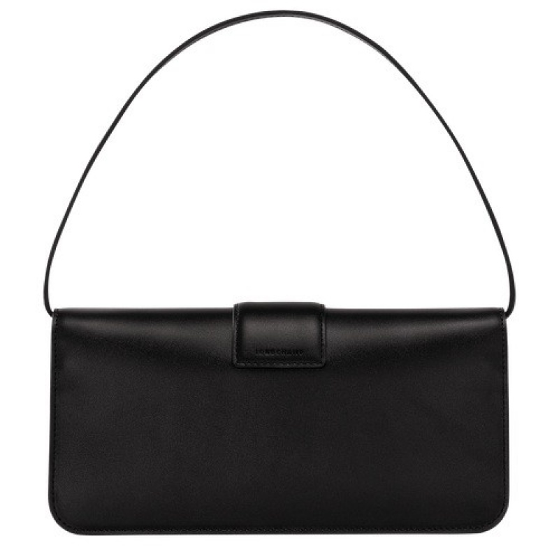 Black Longchamp Box-trot M Hobo Bag | SN-LCMP47986