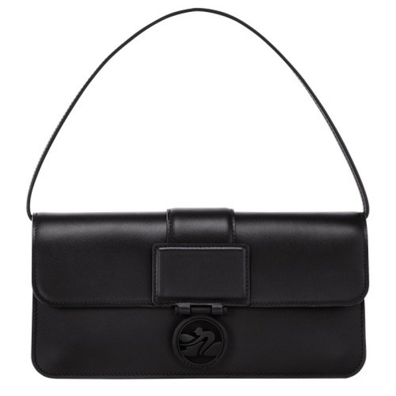 Black Longchamp Box-trot M Hobo Bag | SN-LCMP47986