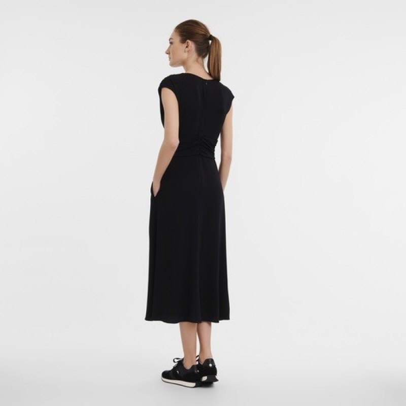 Black Longchamp Dress | SN-LCMP48652