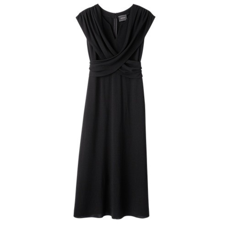 Black Longchamp Dress | SN-LCMP48652