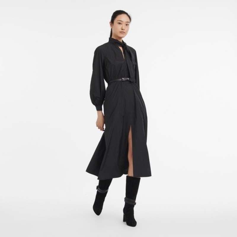 Black Longchamp Dress | SN-LCMP48659