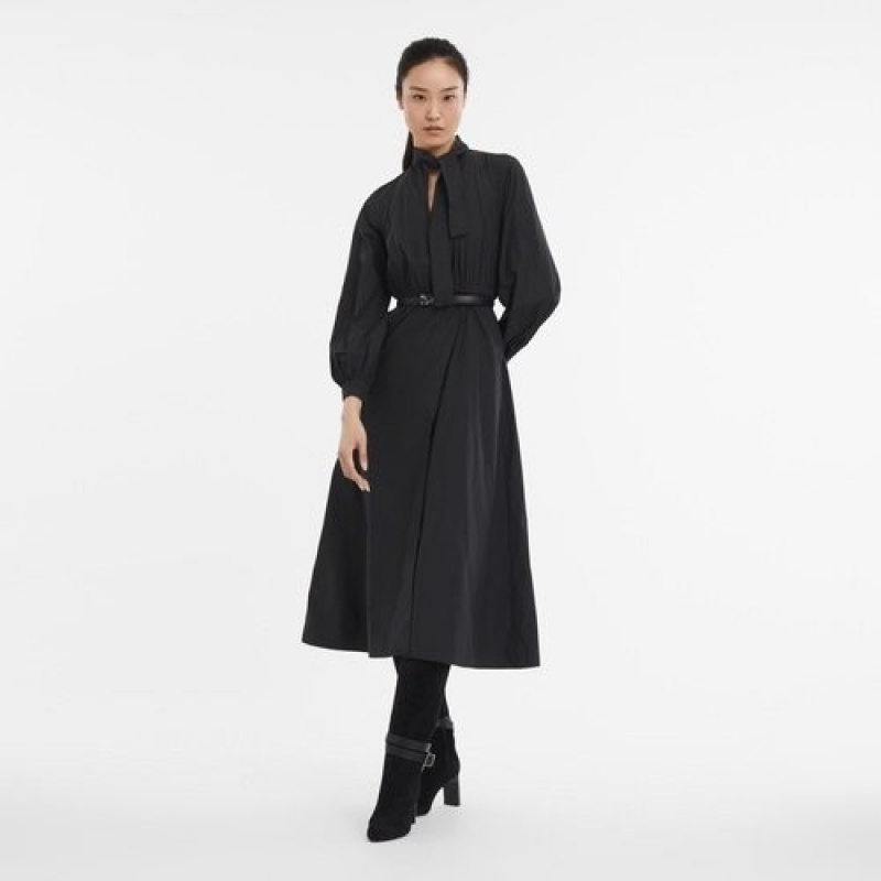 Black Longchamp Dress | SN-LCMP48659