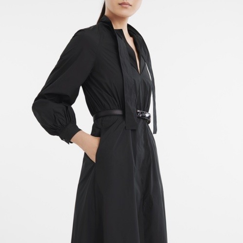 Black Longchamp Dress | SN-LCMP48659