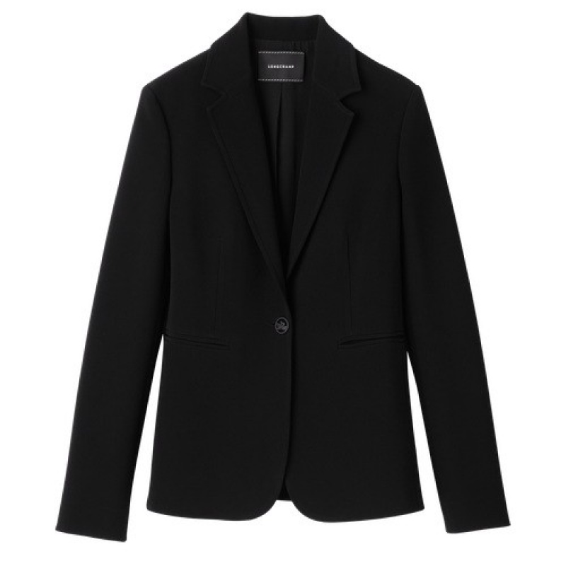 Black Longchamp Jacket | SN-LCMP48617