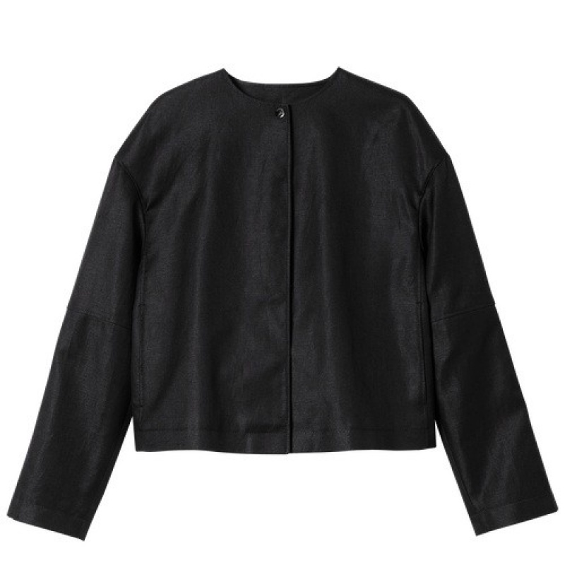 Black Longchamp Jacket | SN-LCMP48627