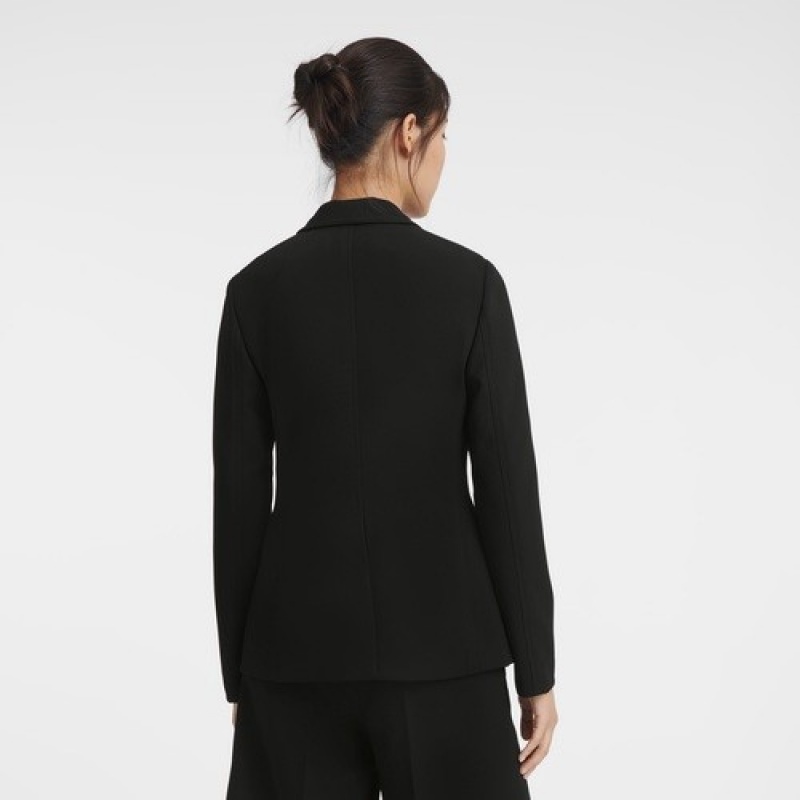 Black Longchamp Jacket | SN-LCMP48643