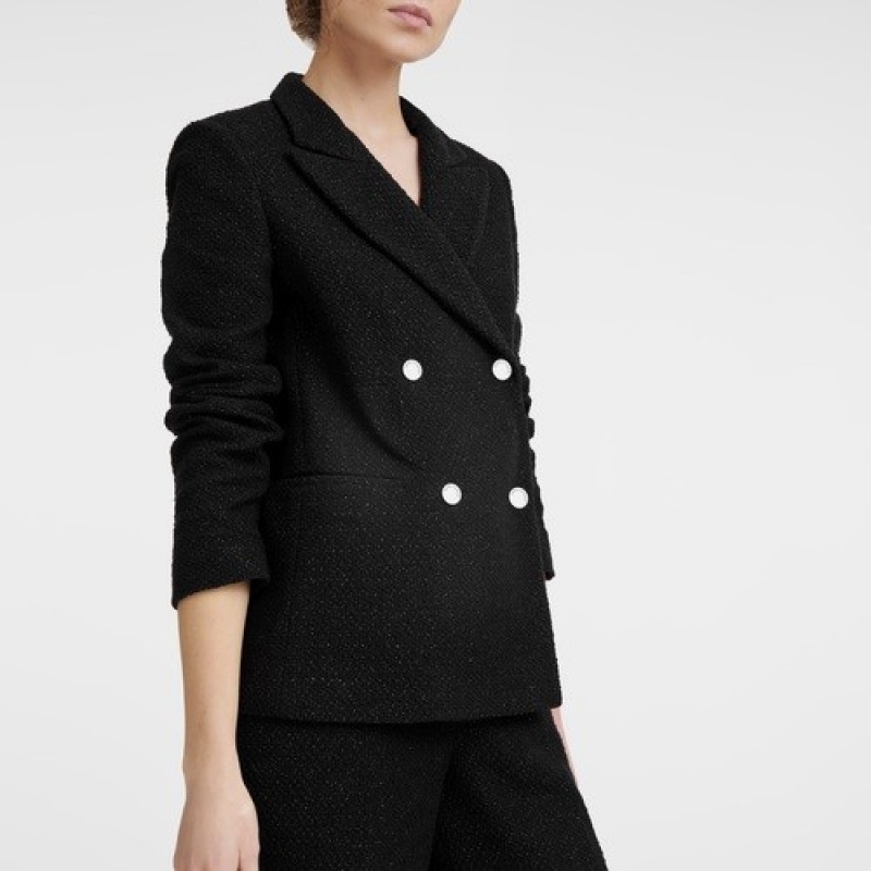 Black Longchamp Jacket | SN-LCMP48645