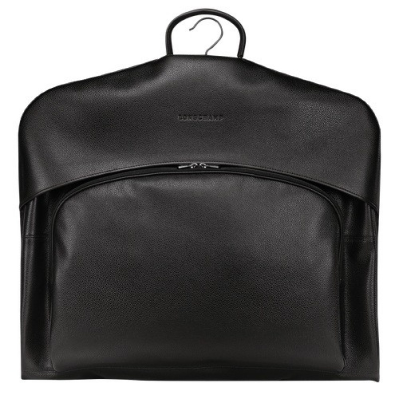 Black Longchamp Le Foulonné Garment Cover | SN-LCMP49404