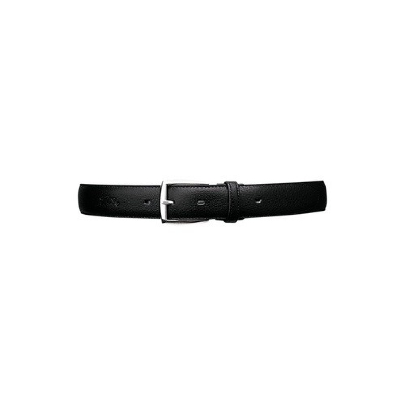 Black Longchamp Le Foulonné Men\'s Belt | SN-LCMP49430