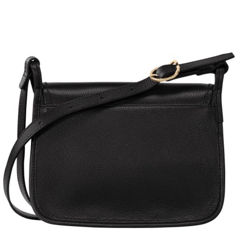 Black Longchamp Le Foulonné S Crossbody Bag | SN-LCMP47868