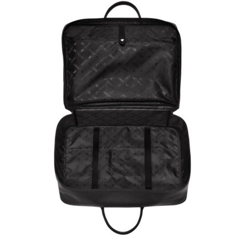 Black Longchamp Le Foulonné S Suitcase | SN-LCMP49339