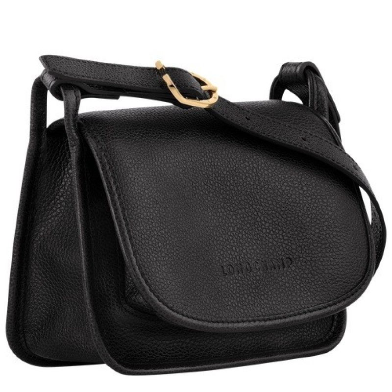 Black Longchamp Le Foulonné Xs Crossbody Bag | SN-LCMP48213