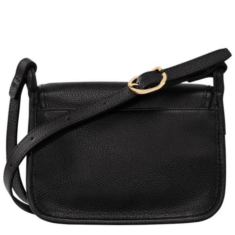 Black Longchamp Le Foulonné Xs Crossbody Bag | SN-LCMP48213