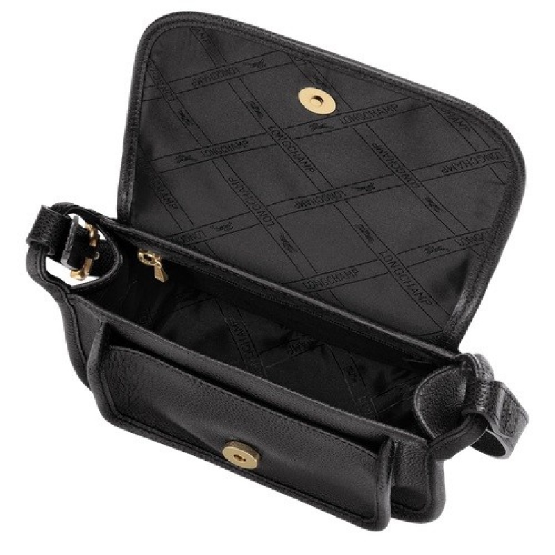 Black Longchamp Le Foulonné Xs Crossbody Bag | SN-LCMP48213