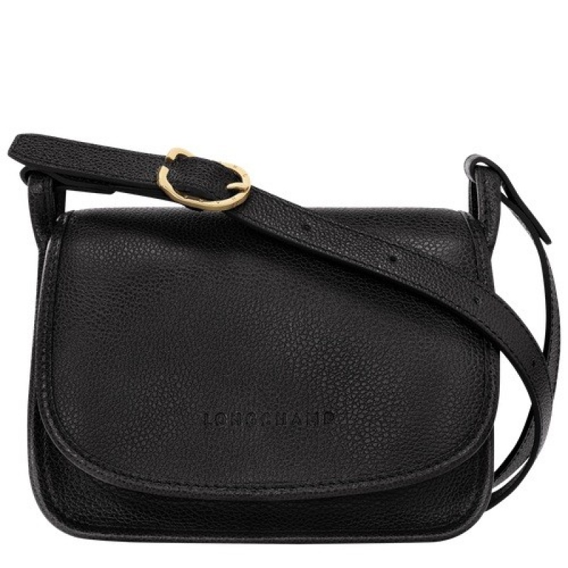 Black Longchamp Le Foulonné Xs Crossbody Bag | SN-LCMP48213