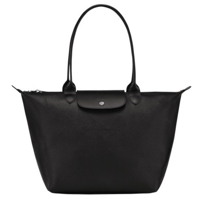 Black Longchamp Le Pliage City L Tote Bag | SN-LCMP47956