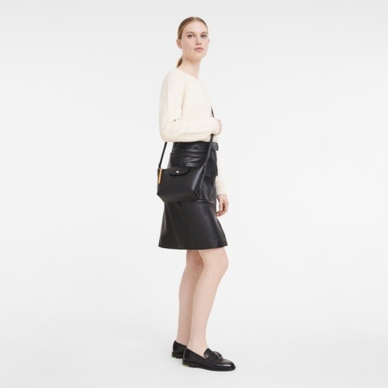 Black Longchamp Le Pliage City Xs Crossbody Bag | SN-LCMP47831