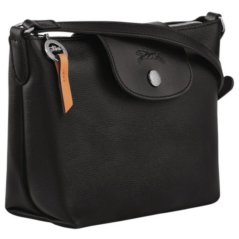 Black Longchamp Le Pliage City Xs Crossbody Bag | SN-LCMP47831