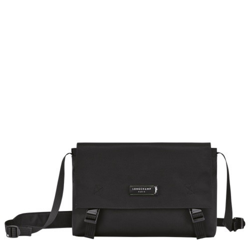 Black Longchamp Le Pliage Energy L Crossbody Bag | SN-LCMP49066