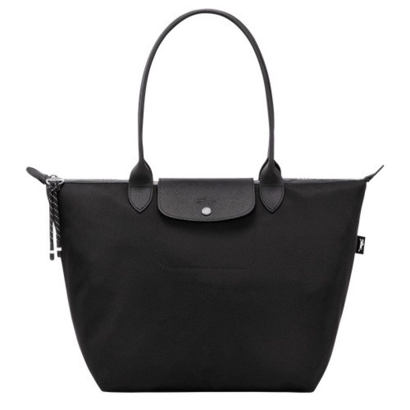 Black Longchamp Le Pliage Energy L Tote Bag | SN-LCMP48034