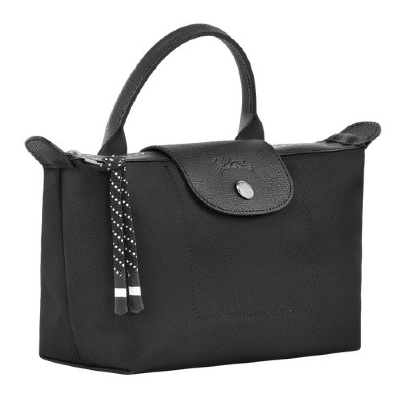 Black Longchamp Le Pliage Energy Pouch | SN-LCMP48426