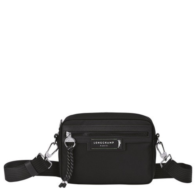 Black Longchamp Le Pliage Energy S Camera Bag | SN-LCMP49072