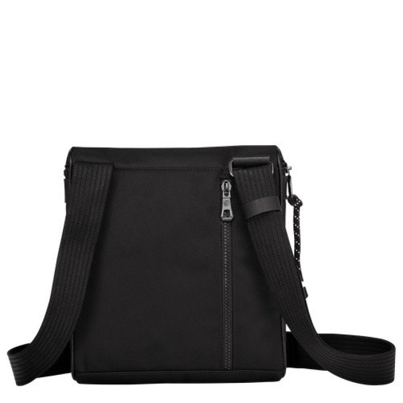 Black Longchamp Le Pliage Energy S Crossbody Bag | SN-LCMP49077