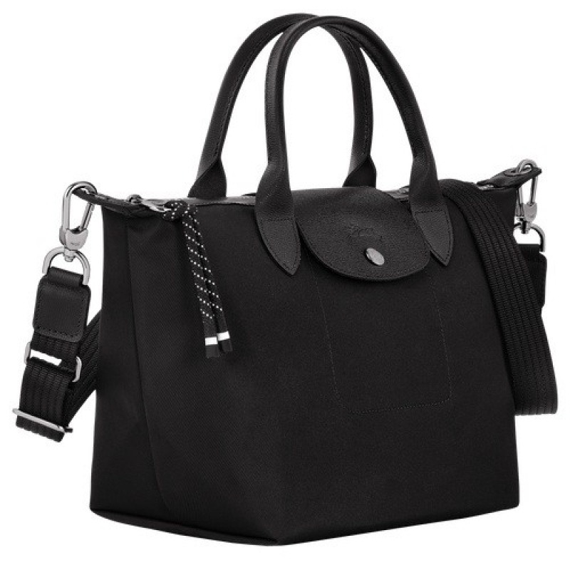 Black Longchamp Le Pliage Energy S Handbag | SN-LCMP47802