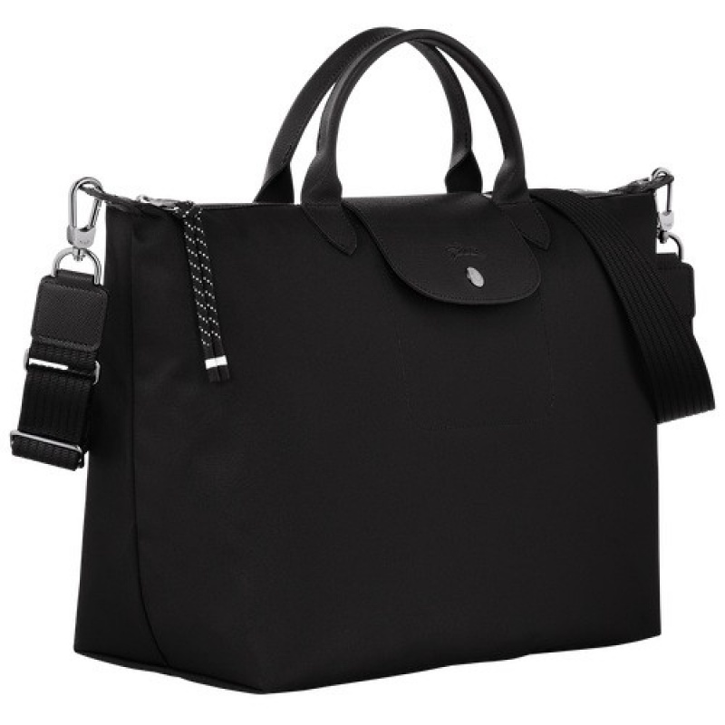 Black Longchamp Le Pliage Energy Xl Handbag | SN-LCMP47795