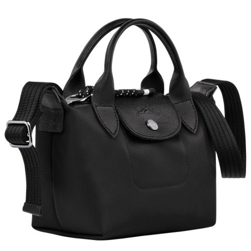 Black Longchamp Le Pliage Energy Xs Handbag | SN-LCMP47806