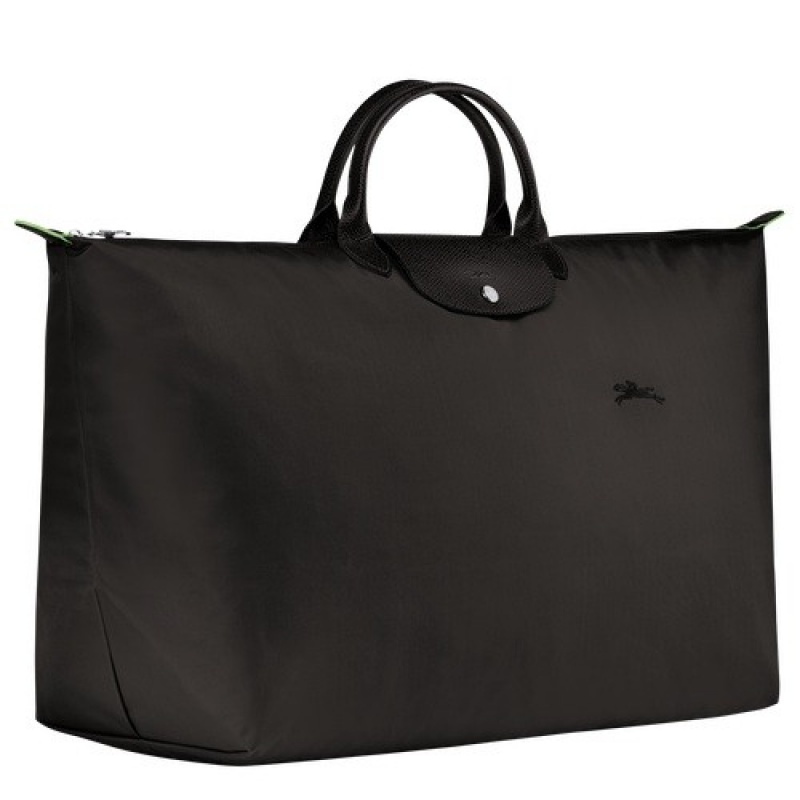 Black Longchamp Le Pliage Green M Travel Bag | SN-LCMP49301