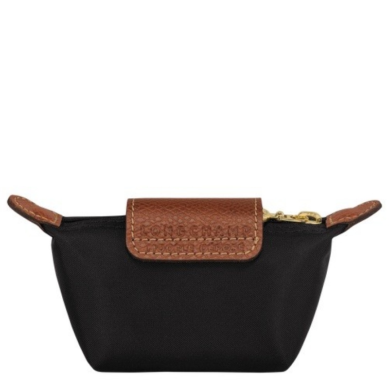 Black Longchamp Le Pliage Original Coin Purse | SN-LCMP48360