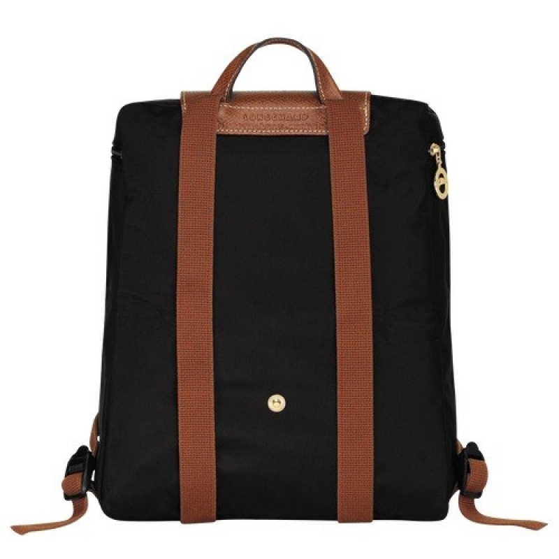 Black Longchamp Le Pliage Original M Backpack | SN-LCMP48120