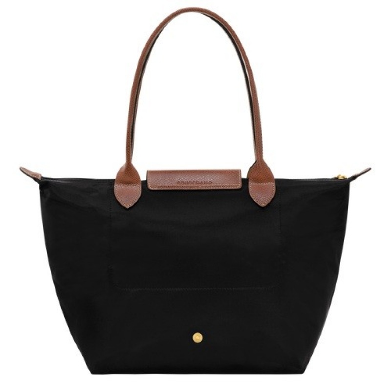 Black Longchamp Le Pliage Original M Tote Bag | SN-LCMP47980