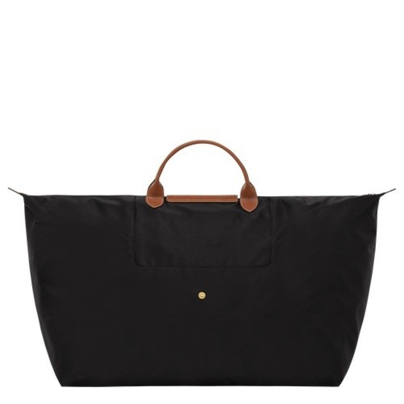 Black Longchamp Le Pliage Original M Travel Bag | SN-LCMP49321