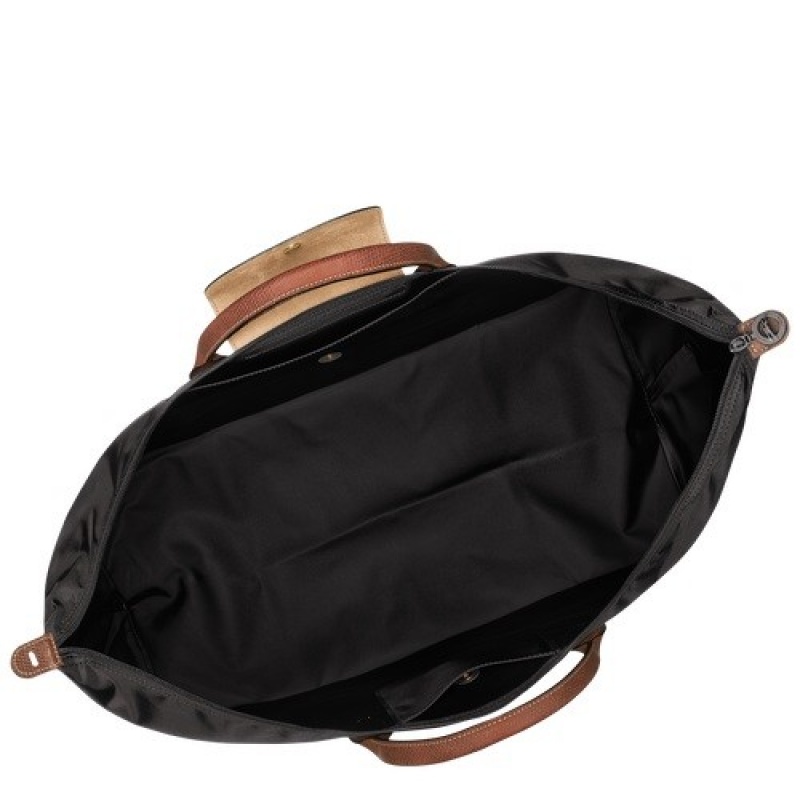 Black Longchamp Le Pliage Original M Travel Bag | SN-LCMP49321