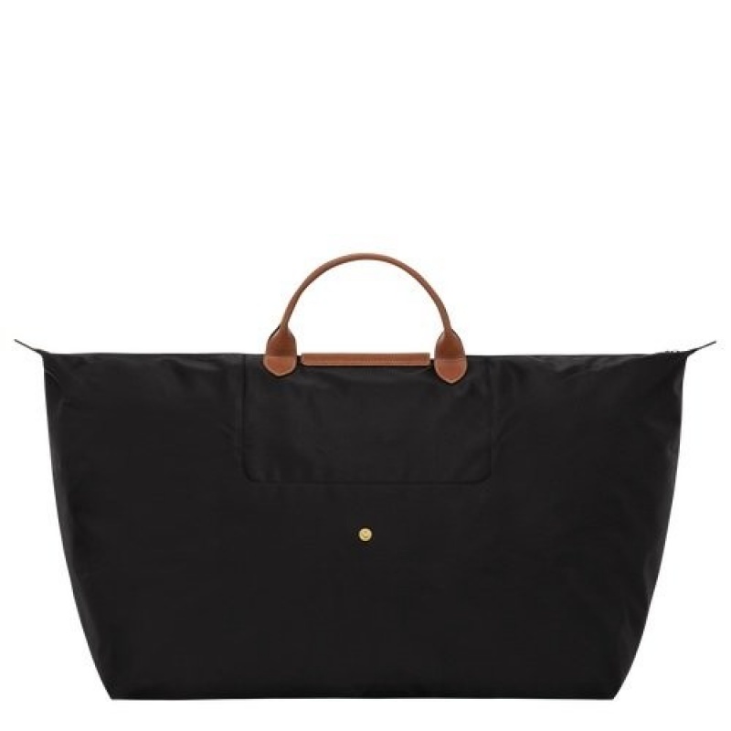 Black Longchamp Le Pliage Original M Travel Bag | SN-LCMP48505