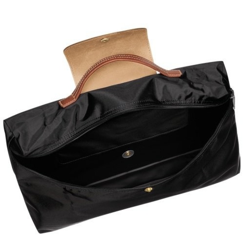 Black Longchamp Le Pliage Original S Briefcase | SN-LCMP48162