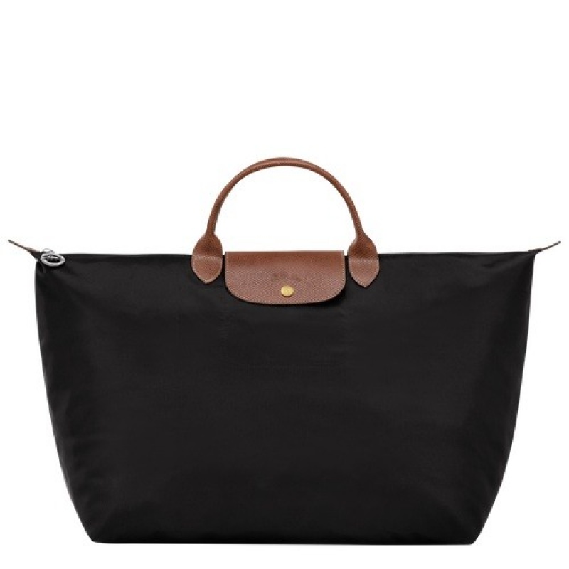 Black Longchamp Le Pliage Original S Travel Bag | SN-LCMP49311