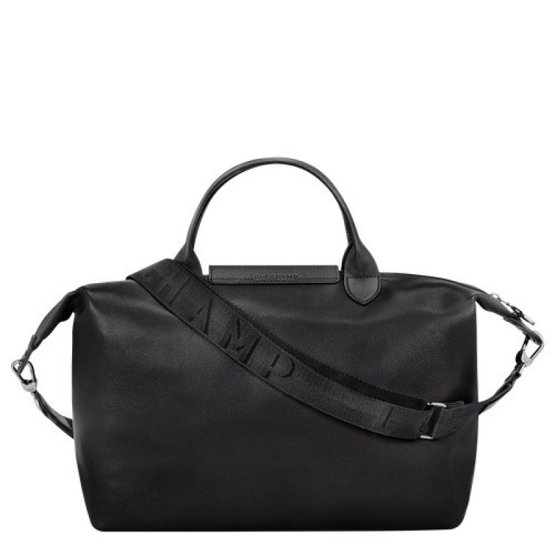 Black Longchamp Le Pliage Xtra L Handbag | SN-LCMP49170