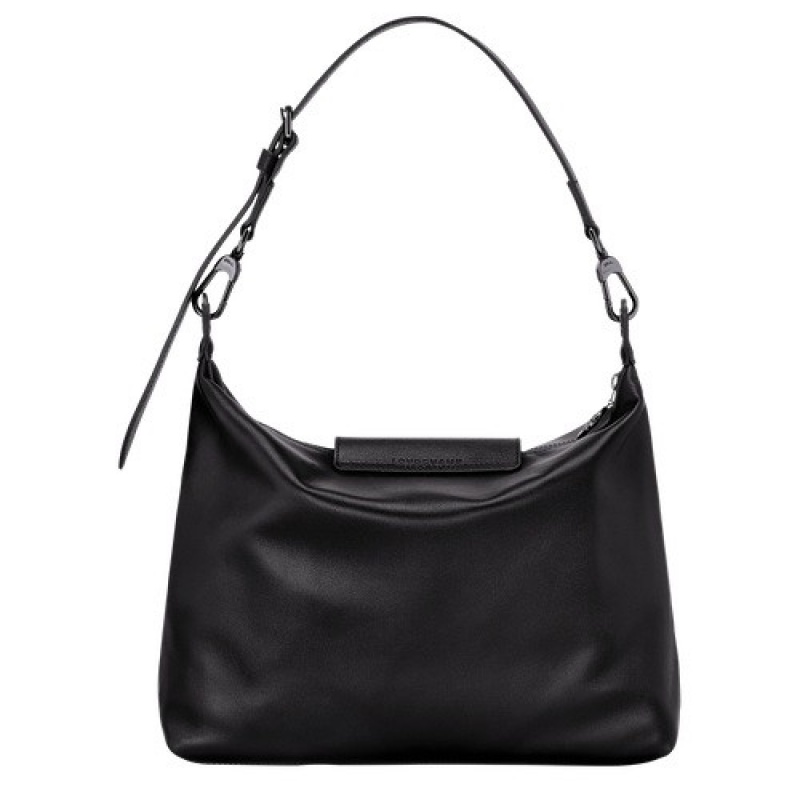 Black Longchamp Le Pliage Xtra M Hobo Bag | SN-LCMP47959