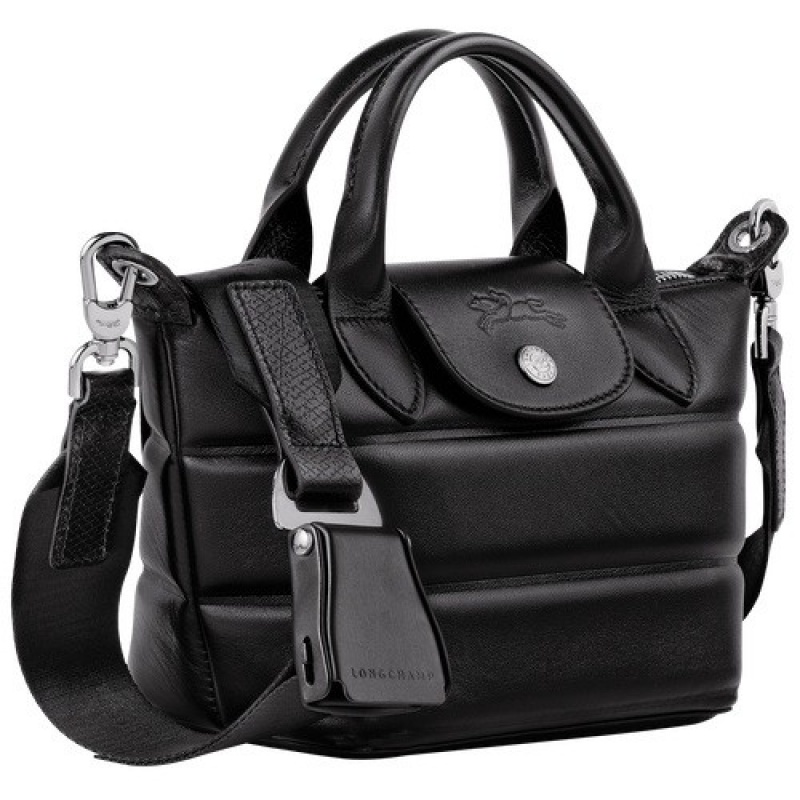 Black Longchamp Le Pliage Xtra Xs Handbag | SN-LCMP47817