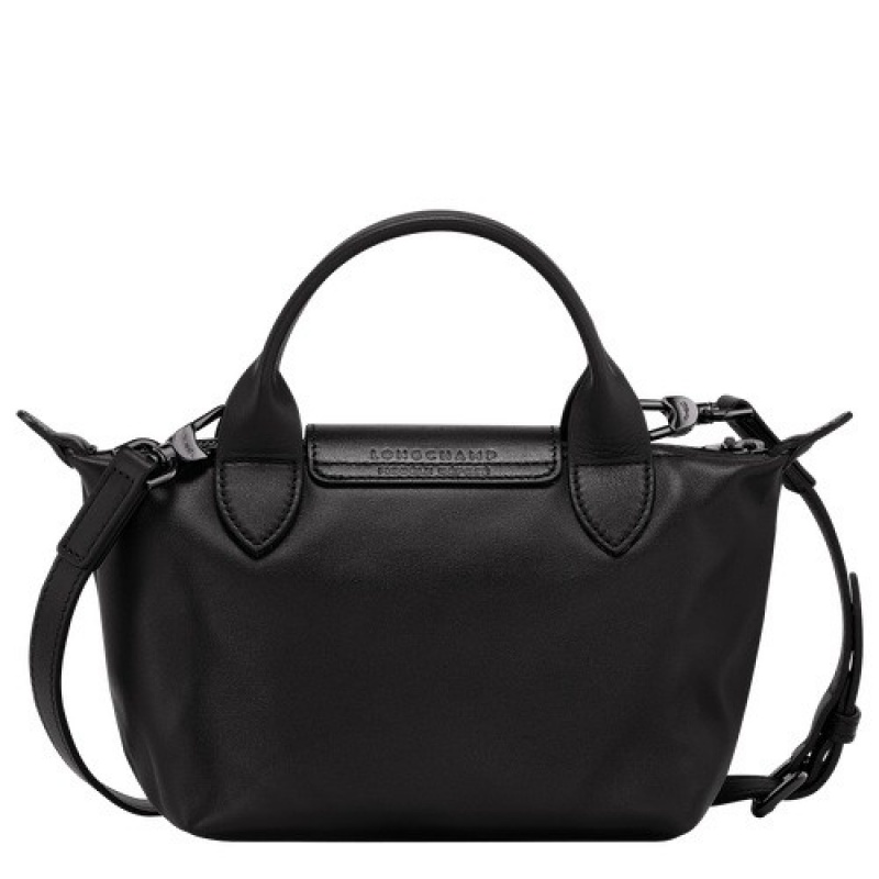 Black Longchamp Le Pliage Xtra Xs Handbag | SN-LCMP48207