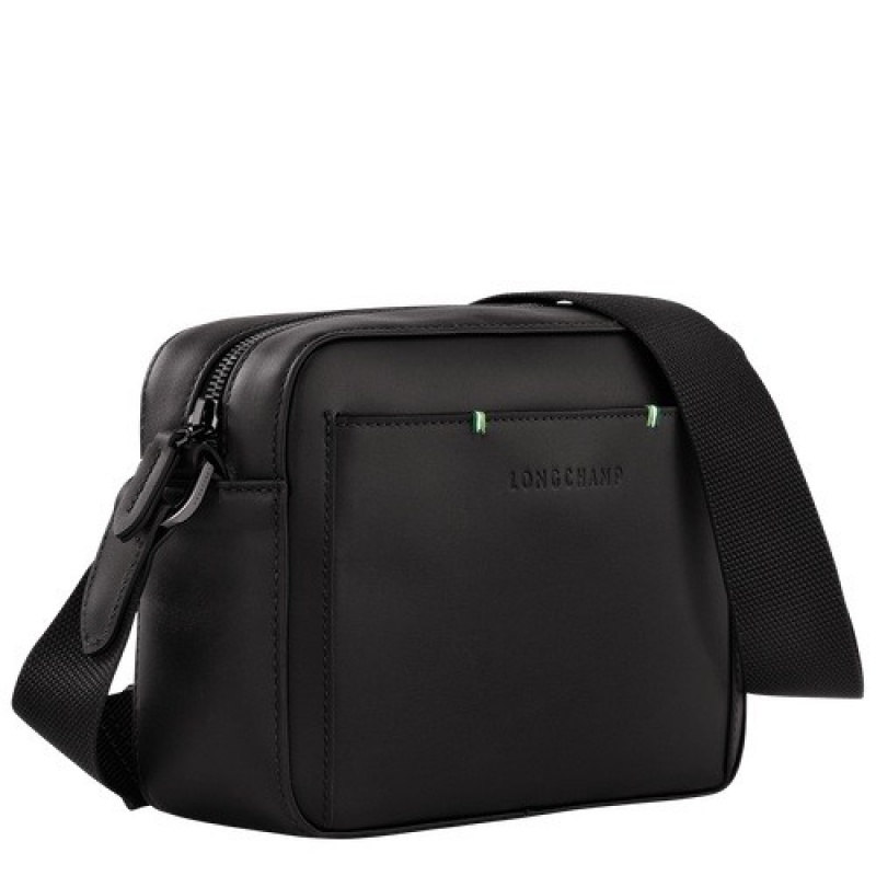 Black Longchamp Sur Seine Camera Bag | SN-LCMP49096