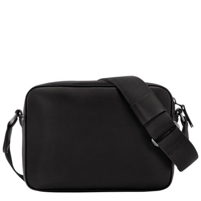 Black Longchamp Sur Seine Camera Bag | SN-LCMP49096